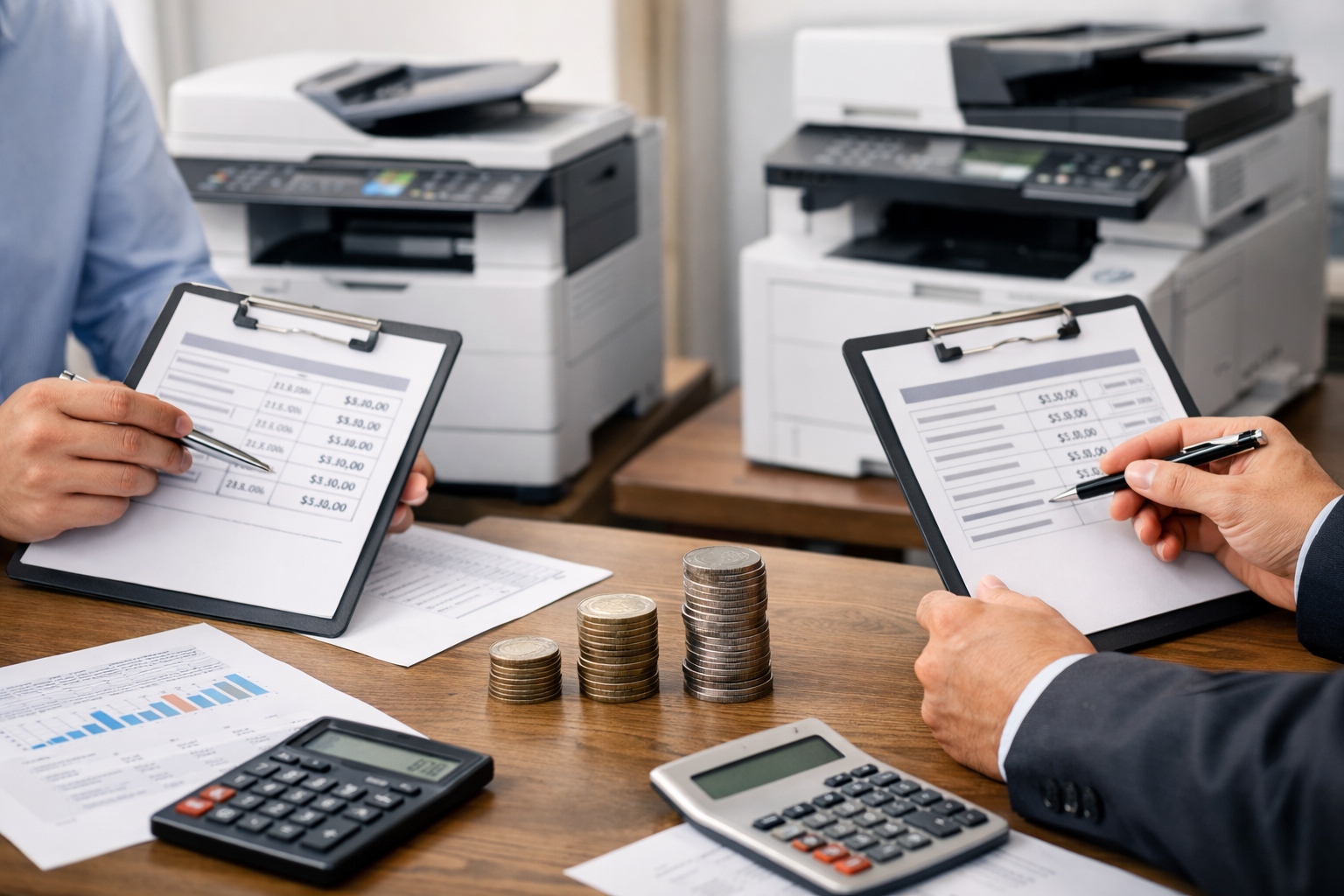 So sánh thuê máy photocopy Phú Sơn - So sánh giá thuê máy photocopy Phú Sơn với các đơn vị khác trên thị trường