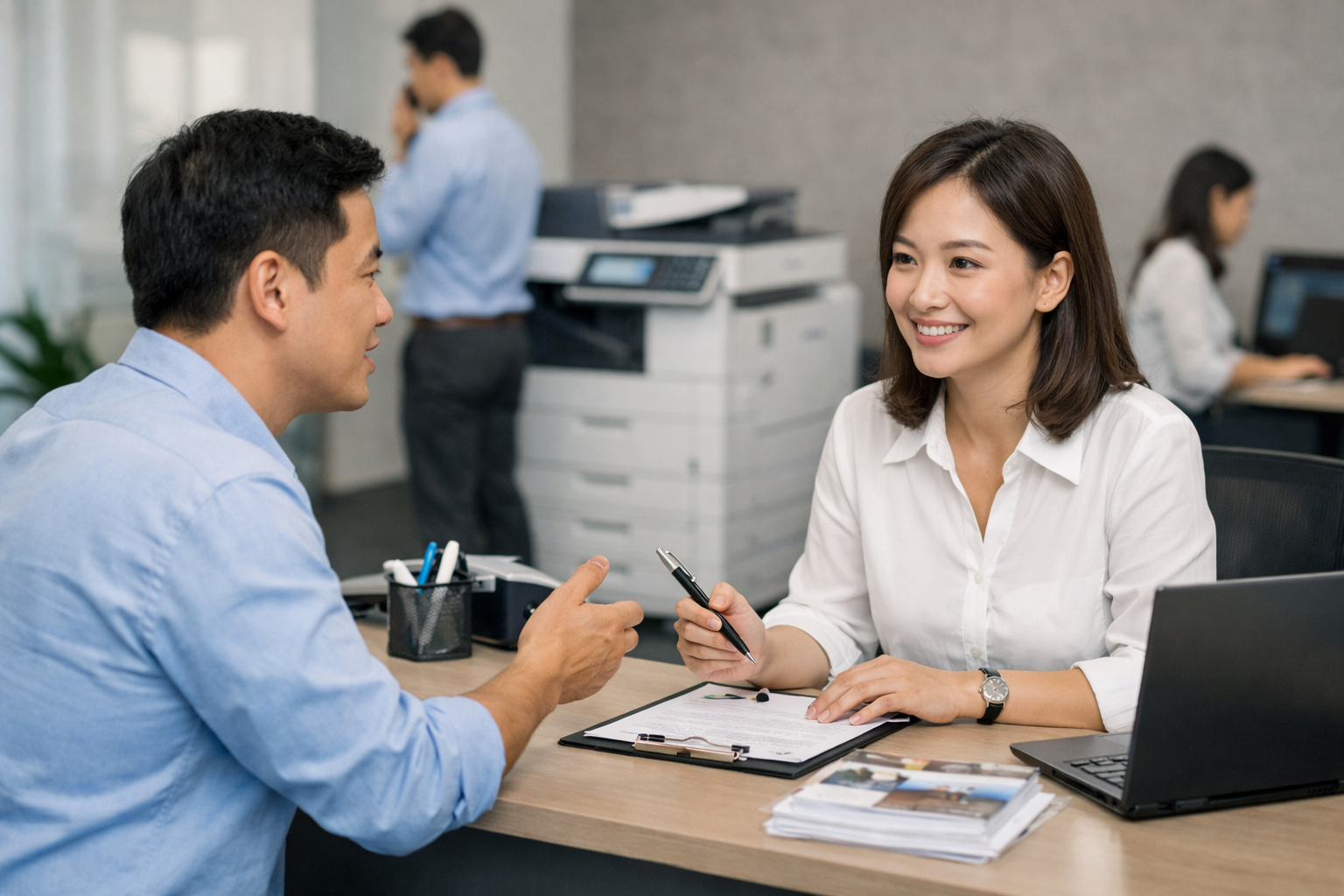 Cách thuê máy photocopy Phú Sơn - Câu Hỏi Thường Gặp