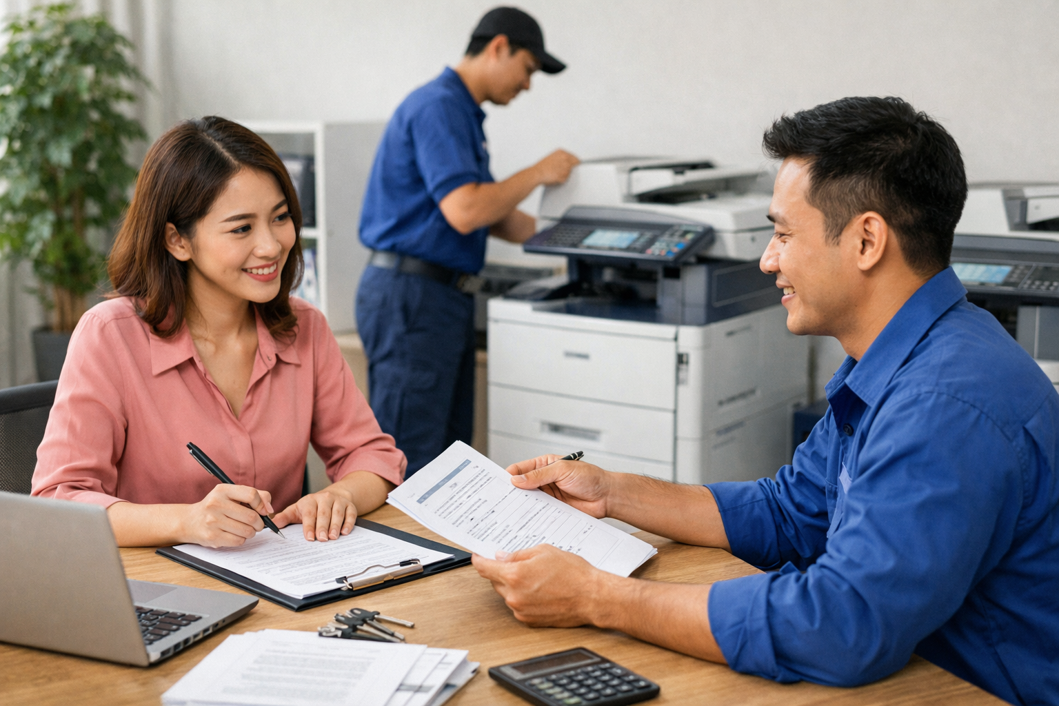 Cho thuê máy photocopy Phú Sơn là gì - Quy trình thuê máy photocopy tại Phú Sơn