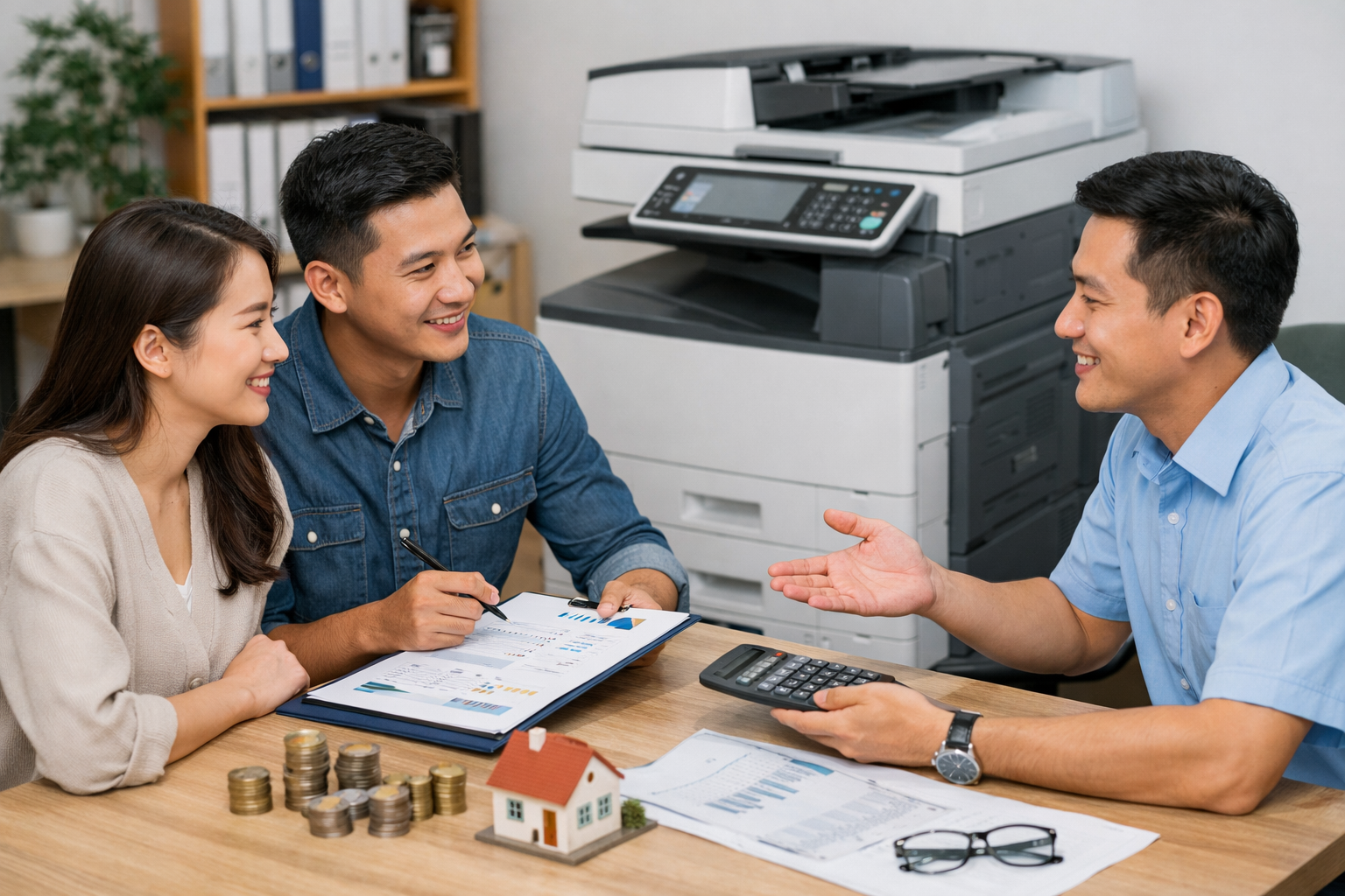 Giá thuê máy photocopy Phú Sơn Lâm Hà - Kinh nghiệm thuê máy photocopy tiết kiệm tại Phú Sơn Lâm Hà