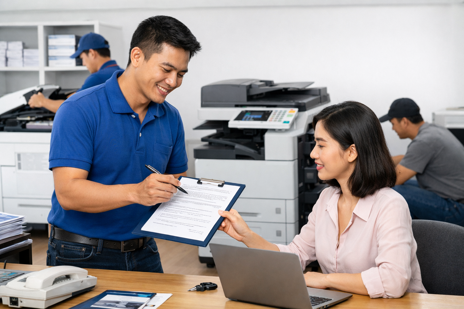 hướng dẫn thuê photocopy Đinh Văn Lâm Hà - Quy trình thuê máy photocopy tại Đinh Văn Lâm Hà
