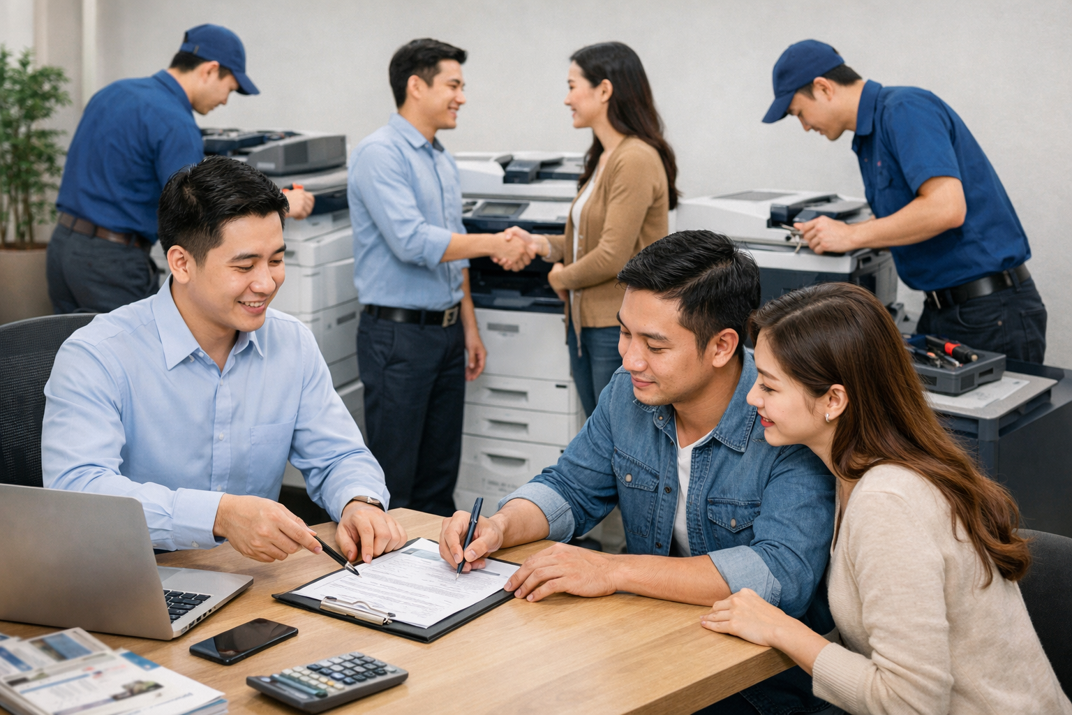 so sánh thuê photocopy Đinh Văn Lâm Hà - Hướng dẫn quy trình thuê máy photocopy tại Đinh Văn Lâm Hà