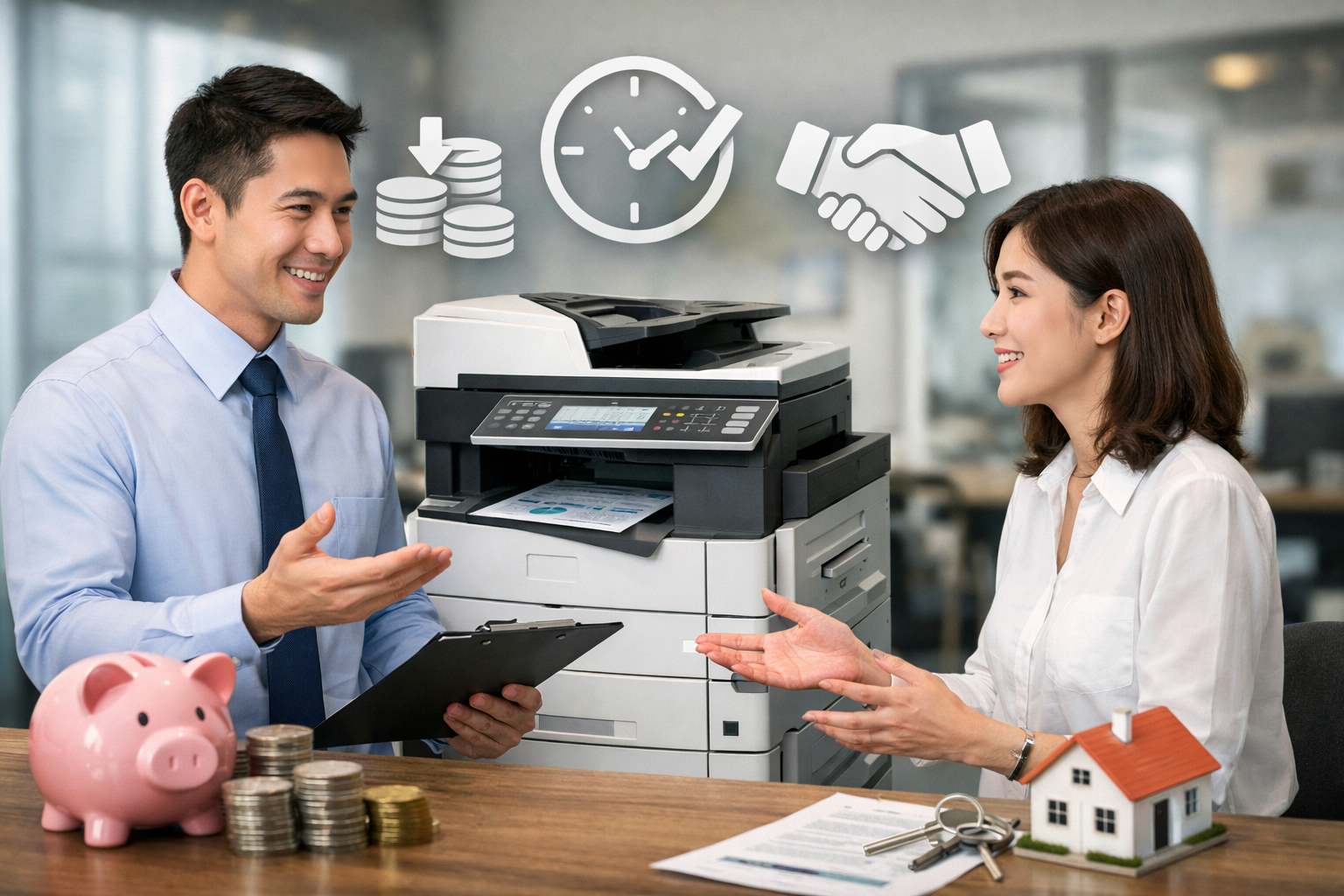 giá thuê photocopy Đinh Văn Lâm Hà - Lợi ích khi thuê máy photocopy Đinh Văn Lâm Hà thay vì mua mới