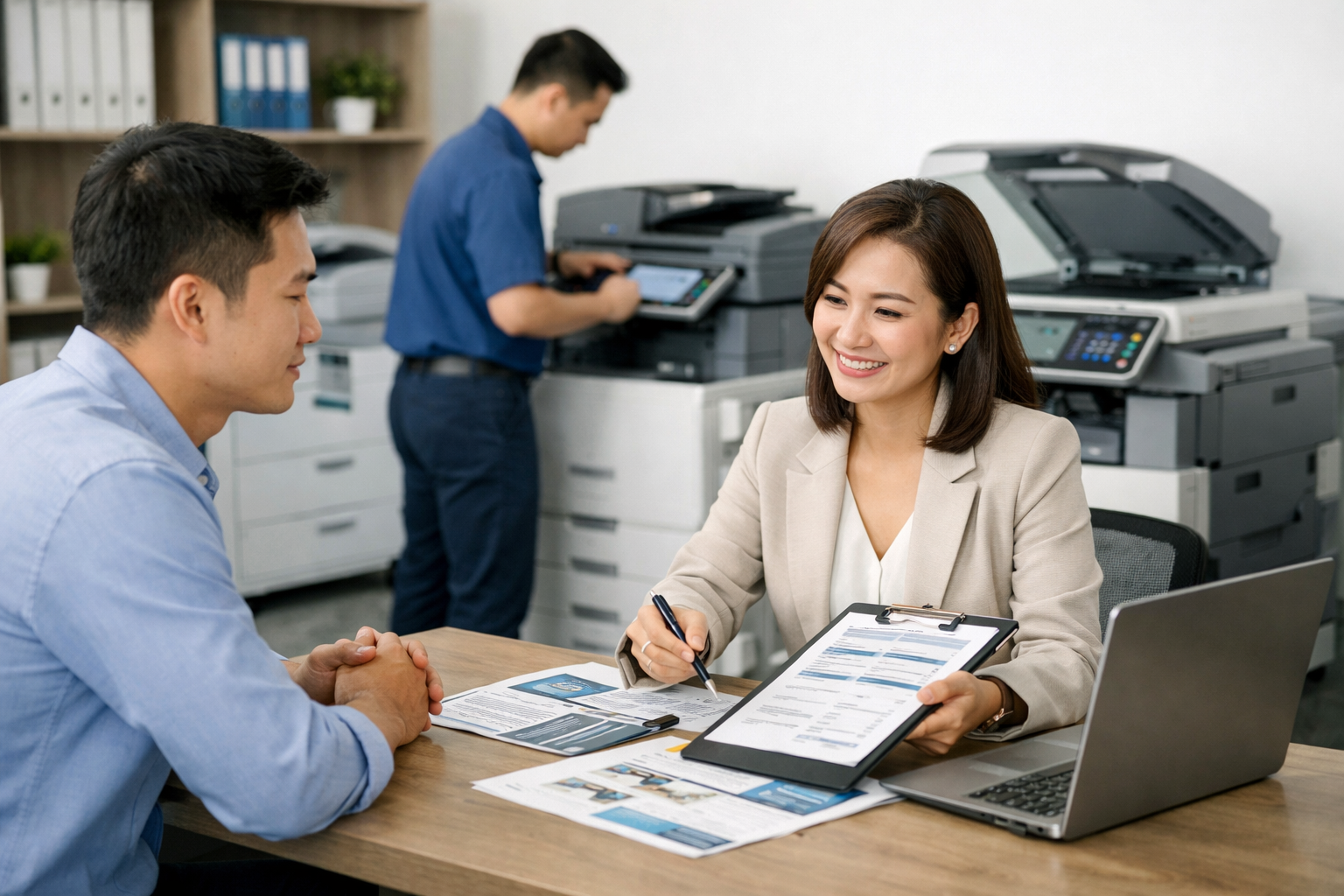 thuê photocopy Đinh Văn Lâm Hà tốt nhất - Kinh nghiệm chọn đơn vị cho thuê máy photocopy uy tín