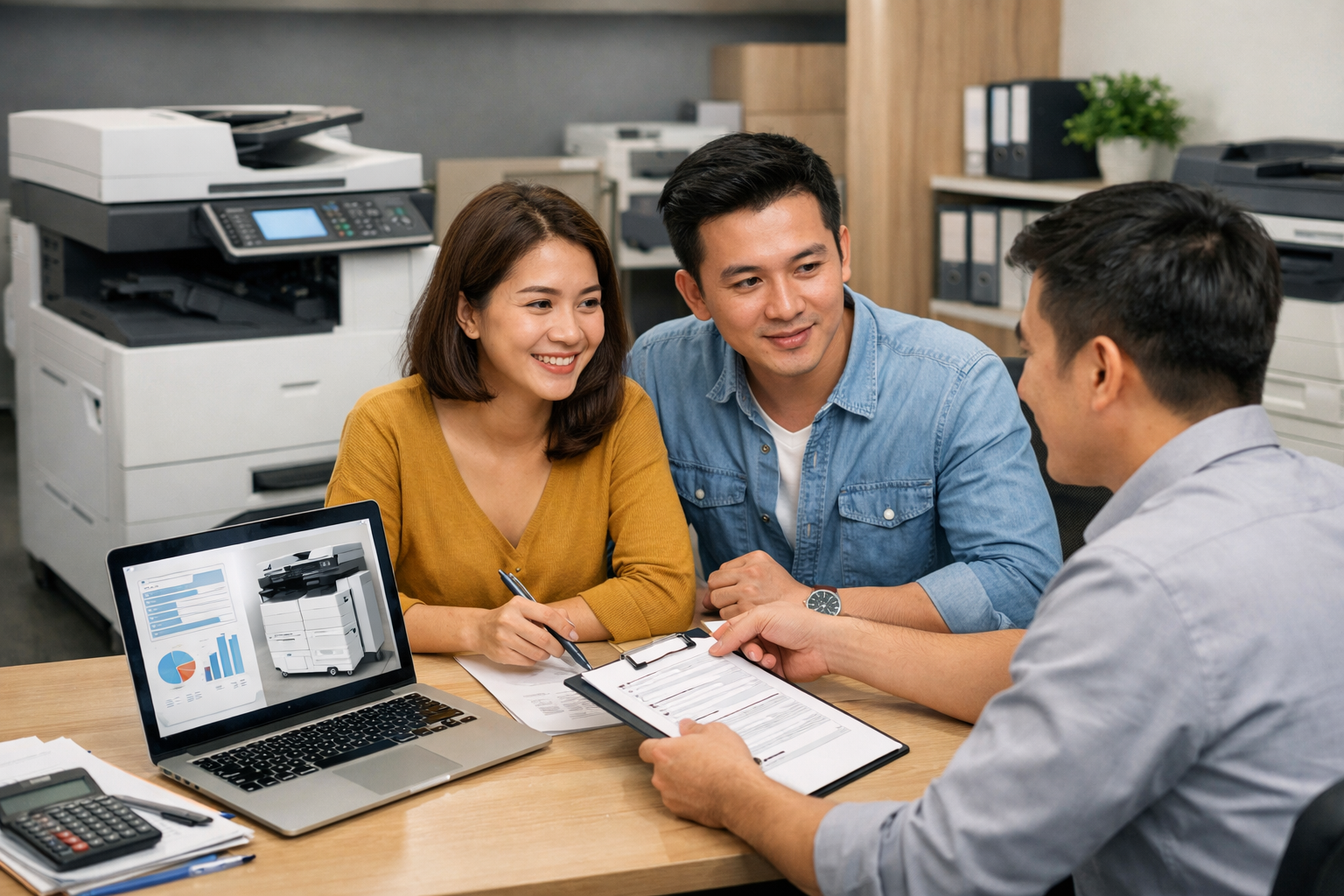cách thuê photocopy Đinh Văn Lâm Hà - Quy trình thuê máy photocopy Đinh Văn Lâm Hà từ A đến Z