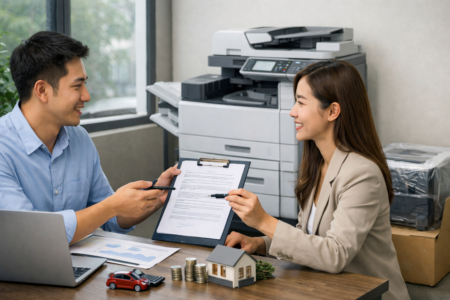 cách thuê photocopy Đinh Văn Lâm Hà - Lý do nên chọn thuê máy photocopy thay vì mua mới