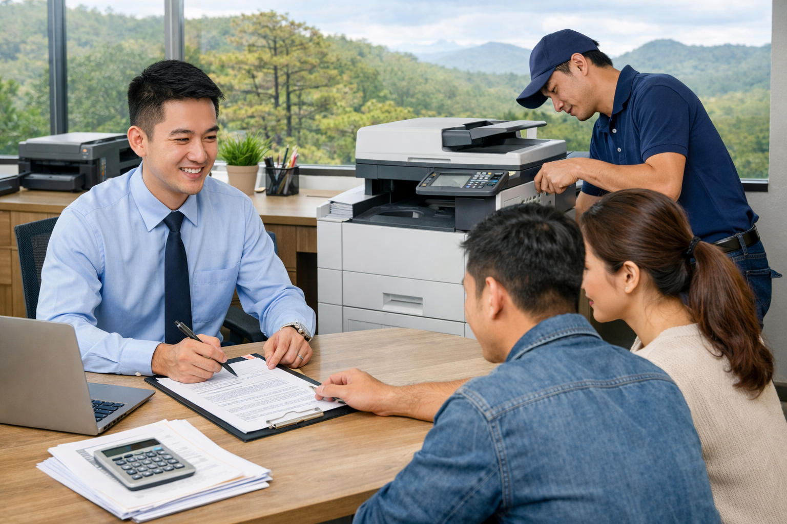 đánh giá máy photocopy cho thuê Lâm Đồng - Quy trình thuê máy photocopy tại Lâm Đồng