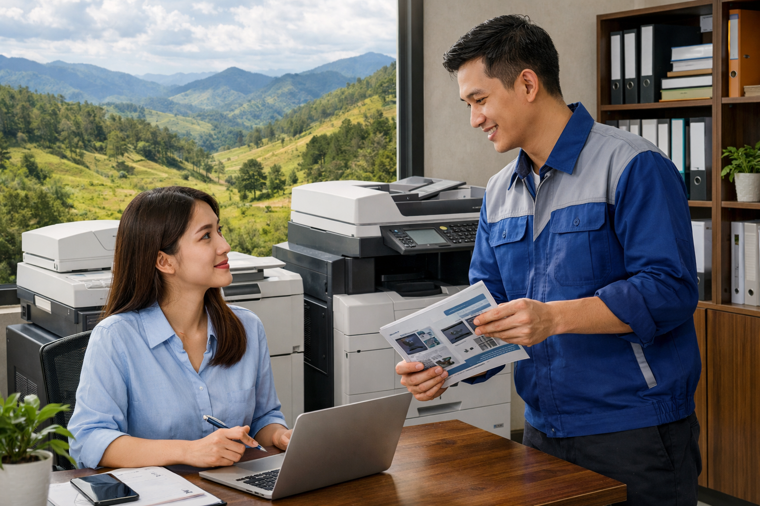 cách tìm nơi thuê máy photocopy Tà Năng - Hướng dẫn tìm đơn vị cho thuê máy photocopy tại Tà Năng