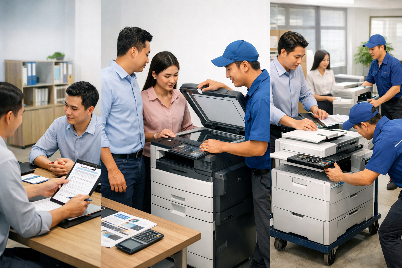 giá thuê máy photocopy tại Lâm Đồng - Quy trình thuê máy photocopy tại Lâm Đồng từ A-Z