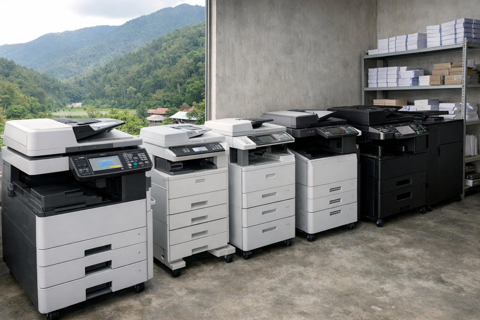 nơi cho thuê máy photocopy Tà Hine - Các loại máy photocopy cho thuê tại Tà Hine