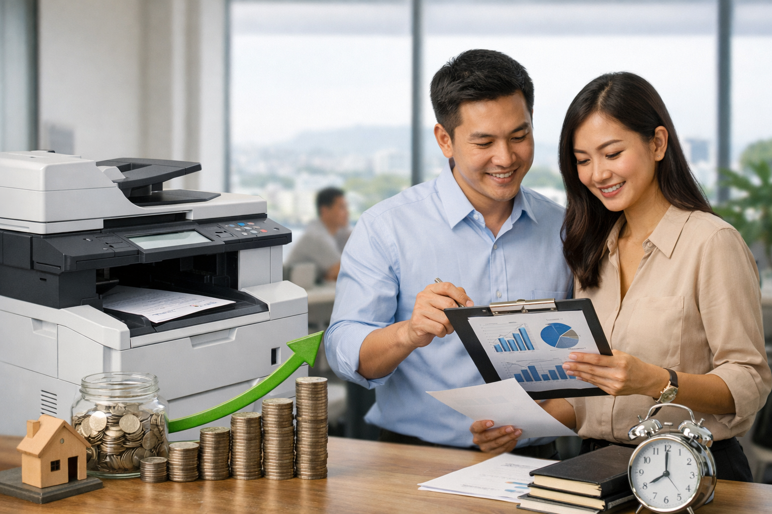 kinh nghiệm thuê máy photocopy Tà Hine - Lợi ích lâu dài khi thuê máy photocopy Tà Hine cho doanh nghiệp