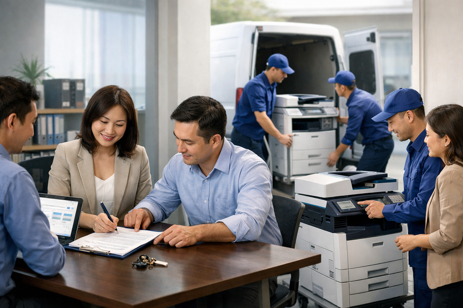 mẹo thuê máy photocopy Tà Hine - Quy Trình Thuê Máy Photocopy Tà Hine Từ A đến Z