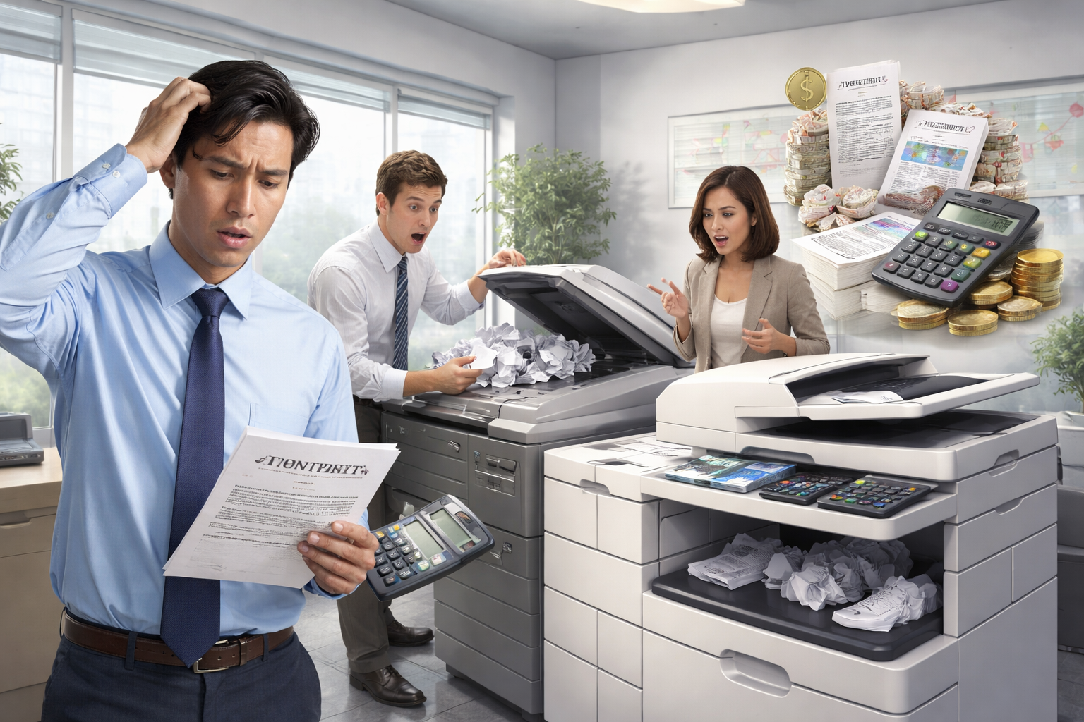 mẹo thuê máy photocopy Tà Hine - Những Sai Lầm Phổ Biến Khi Thuê Máy Photocopy Tà Hine