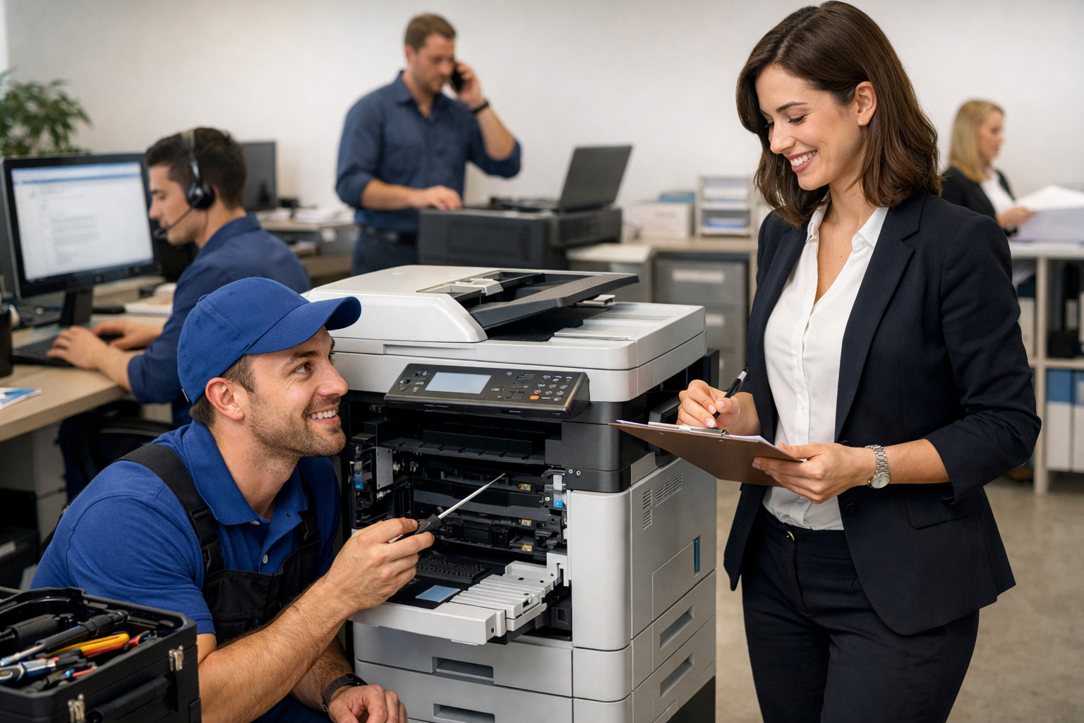 so sánh thuê máy photocopy Tà Hine - Các dịch vụ hỗ trợ khi thuê máy photocopy Tà Hine