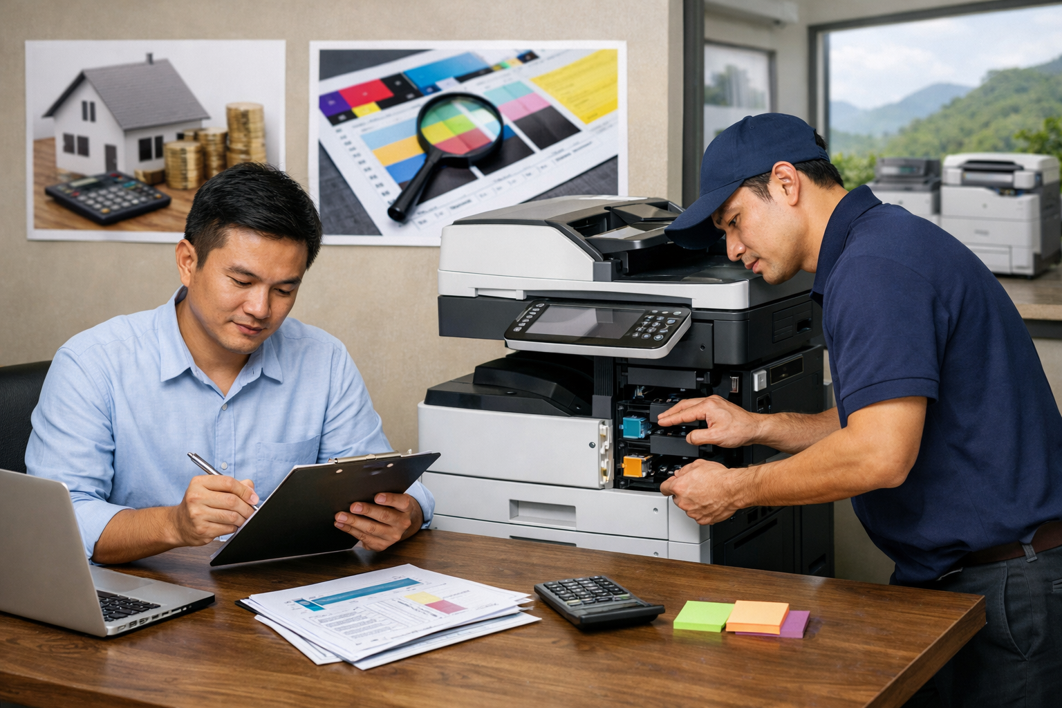 cách chọn thuê máy photocopy Tà Hine - Các yếu tố cần cân nhắc khi chọn thuê máy photocopy Tà Hine