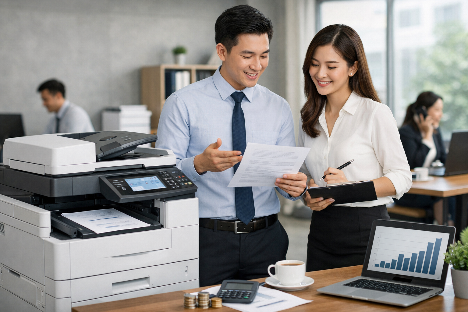 cho thuê máy photocopy Tà Hine là gì - Lợi Ích Khi Thuê Máy Photocopy Tà Hine