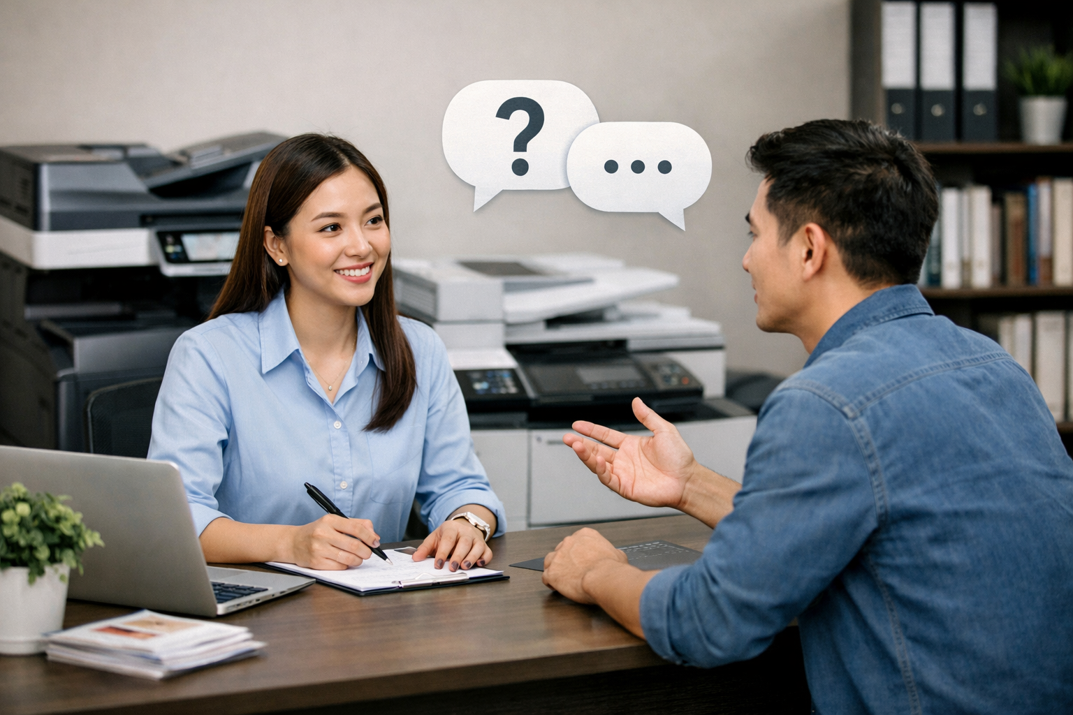 nơi thuê máy photocopy Tân Hội uy tín - Câu hỏi thường gặp (FAQ)