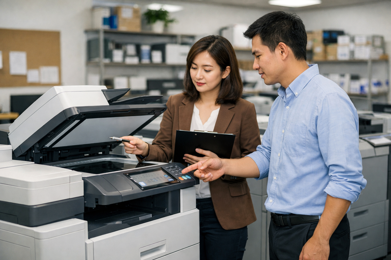 kinh nghiệm thuê máy photocopy Tân Hội - Các yếu tố cần xem xét khi thuê máy photocopy tại Tân Hội