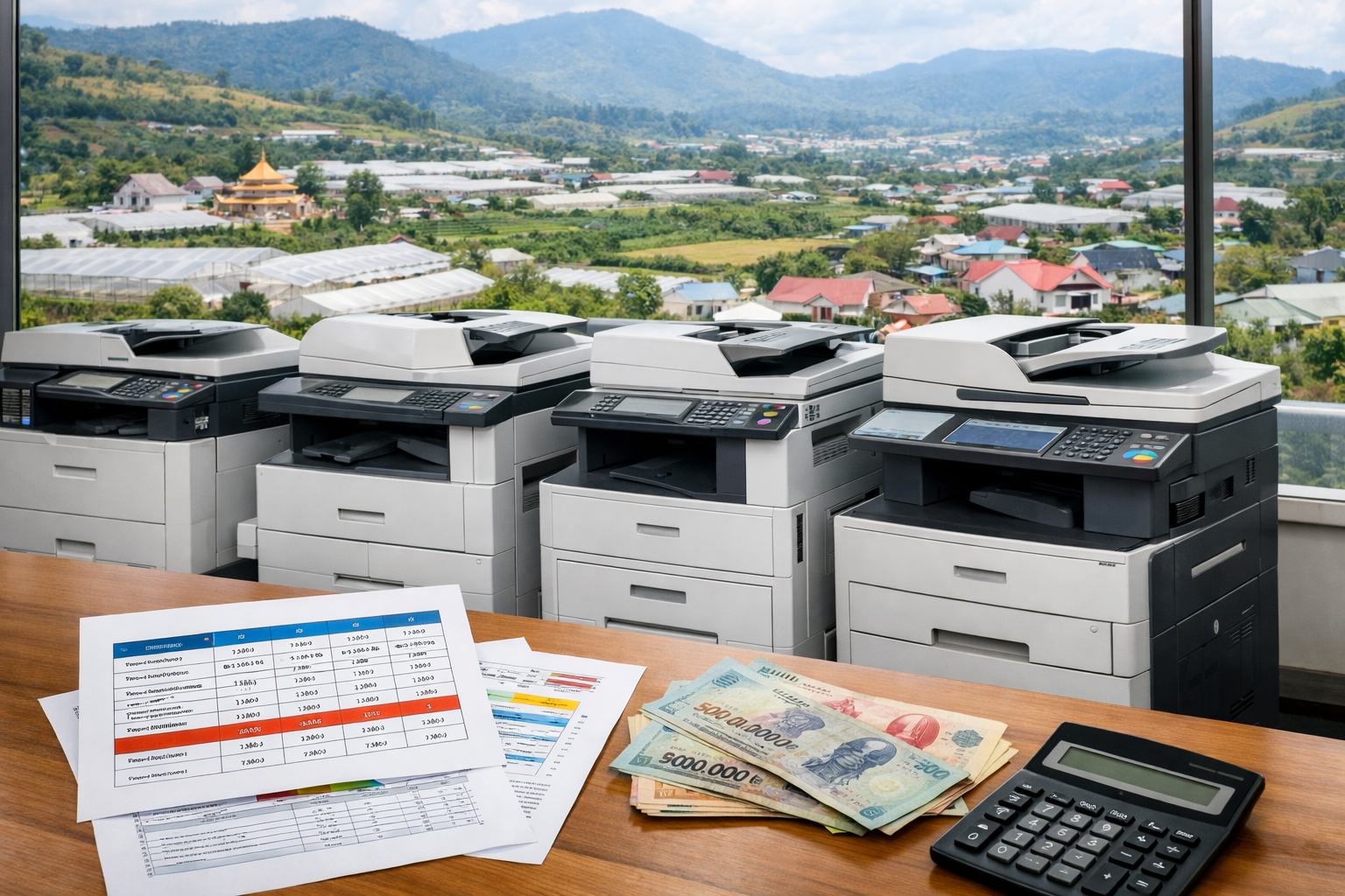 giá thuê máy photocopy Tân Hội Lâm Đồng - Bảng giá thuê máy photocopy tại Tân Hội Lâm Đồng