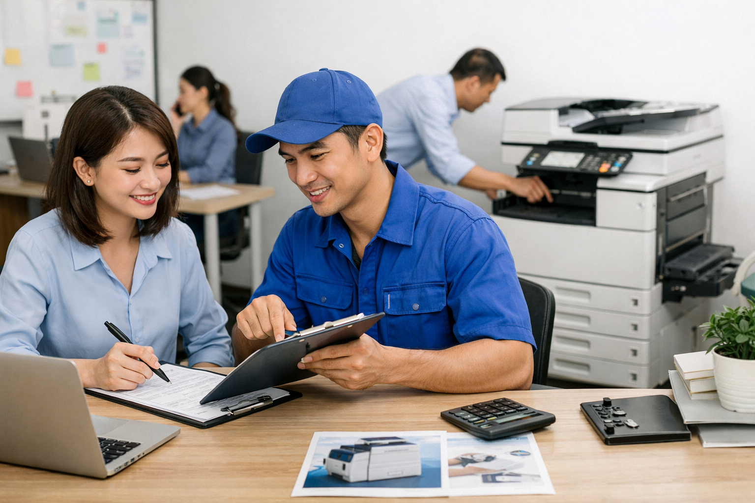 mẹo thuê máy photocopy Tân Hội - Quy Trình Thuê Máy Photocopy Tại Tân Hội: Từng Bước Một