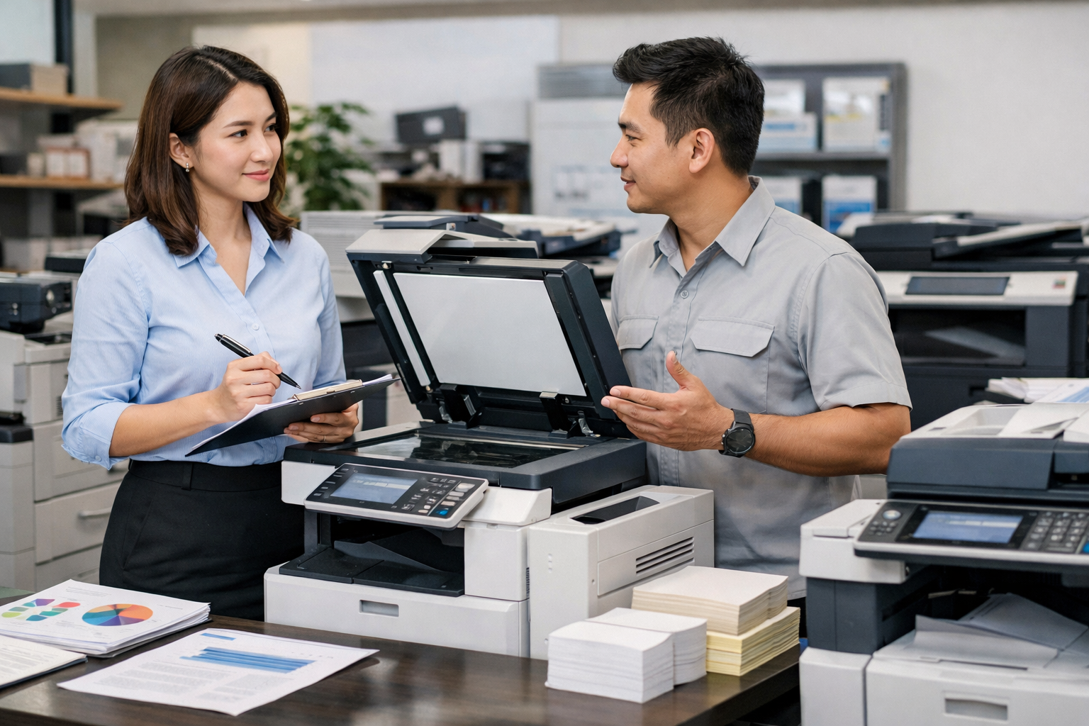 hướng dẫn thuê máy photocopy Tân Hội - Cách Lựa Chọn Máy Photocopy Phù Hợp Với Nhu Cầu