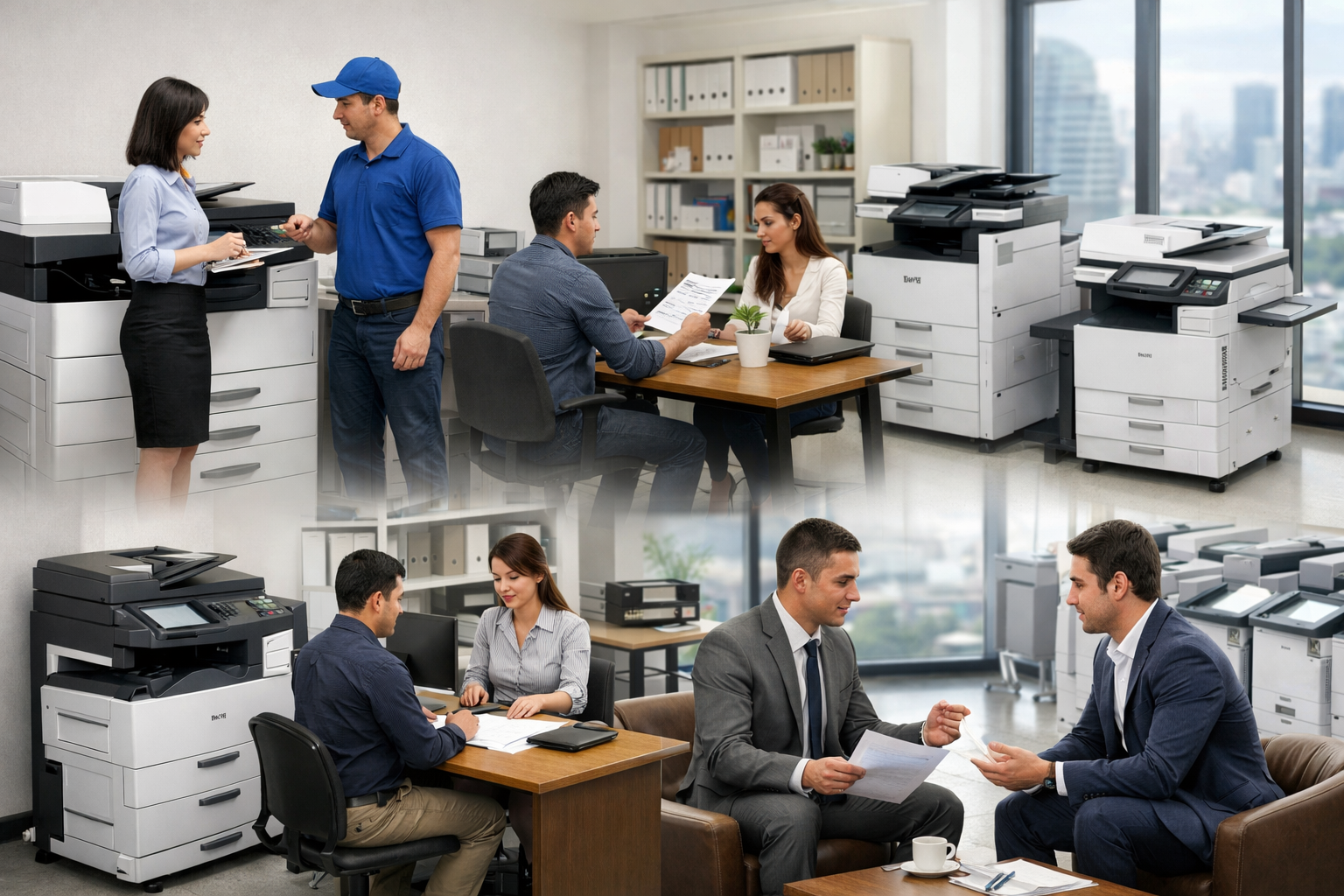 thuê máy photocopy là gì Tân Hội - Các Mô Hình Thuê Máy Photocopy Phổ Biến Tại Tân Hội