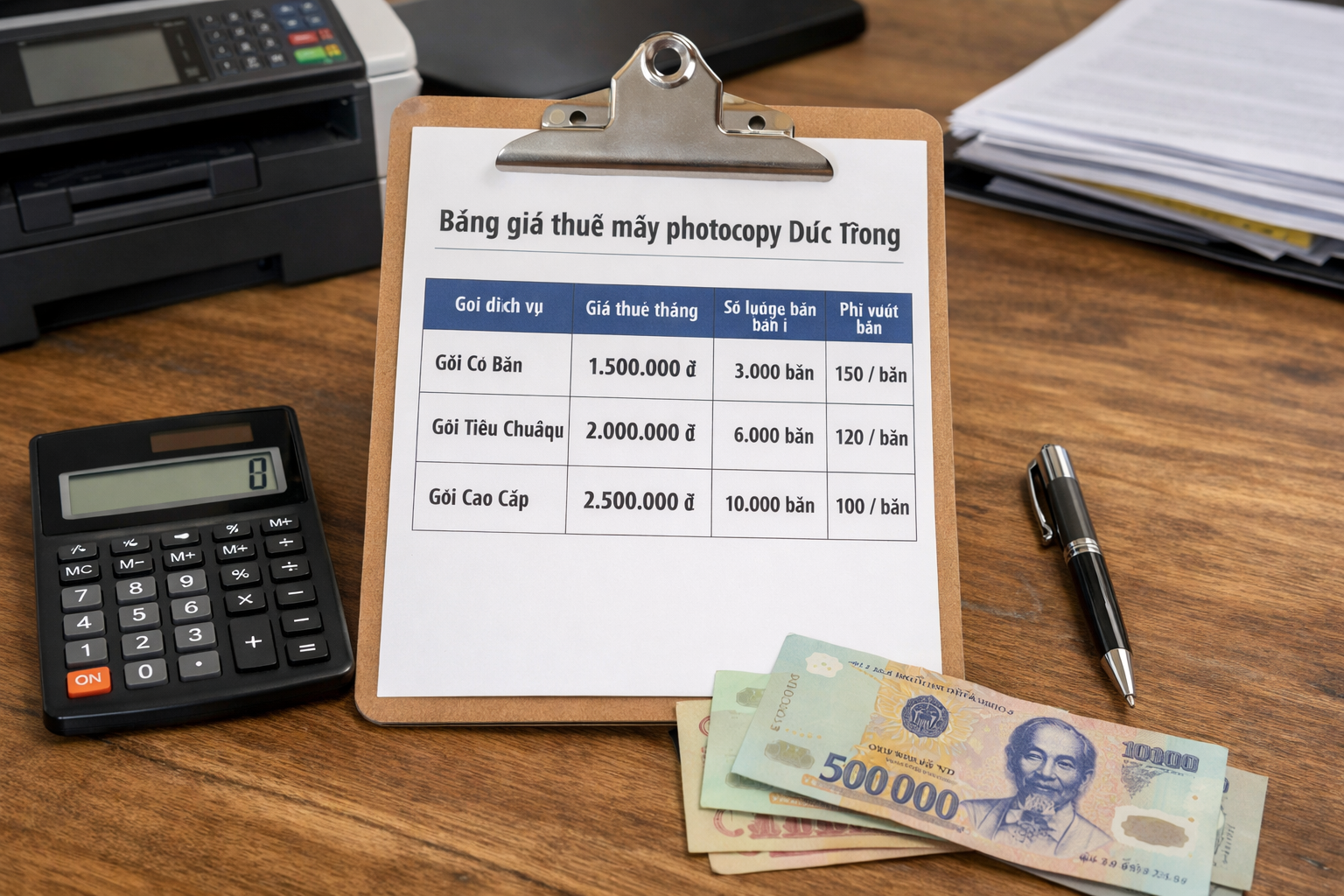 đánh giá thuê máy photocopy Đức Trọng - Bảng giá thuê máy photocopy Đức Trọng