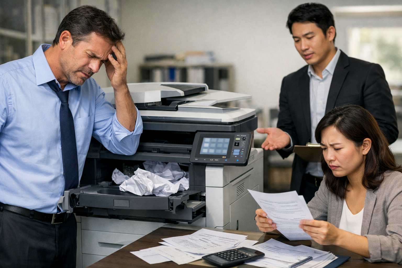 mẹo thuê máy photocopy Đức Trọng tiết kiệm - Những Sai Lầm Cần Tránh Khi Thuê Máy Photocopy Đức Trọng