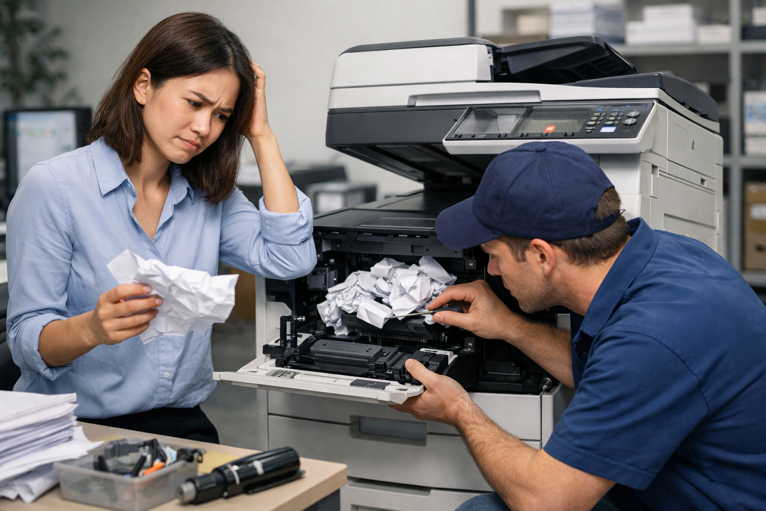 so sánh thuê máy photocopy Đức Trọng - Những Lỗi Thường Gặp Khi Thuê Máy Photocopy và Cách Khắc Phục