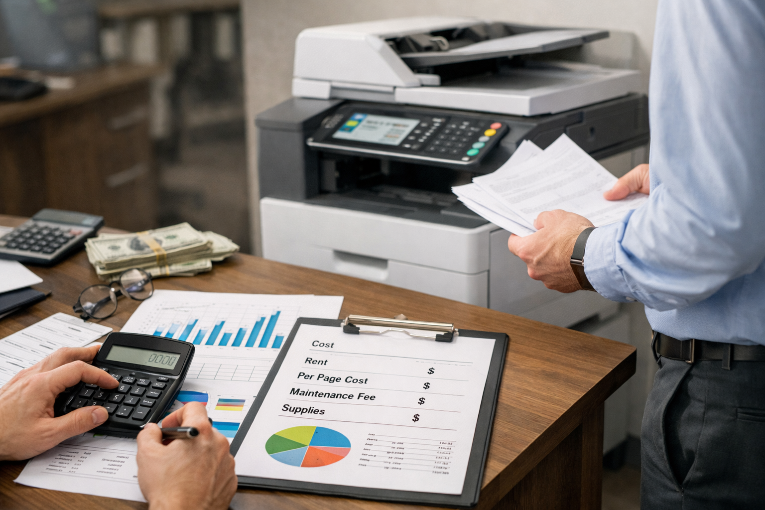 thuê máy photocopy tốt nhất Đức Trọng - Cách tính chi phí khi thuê máy photocopy tại Đức Trọng