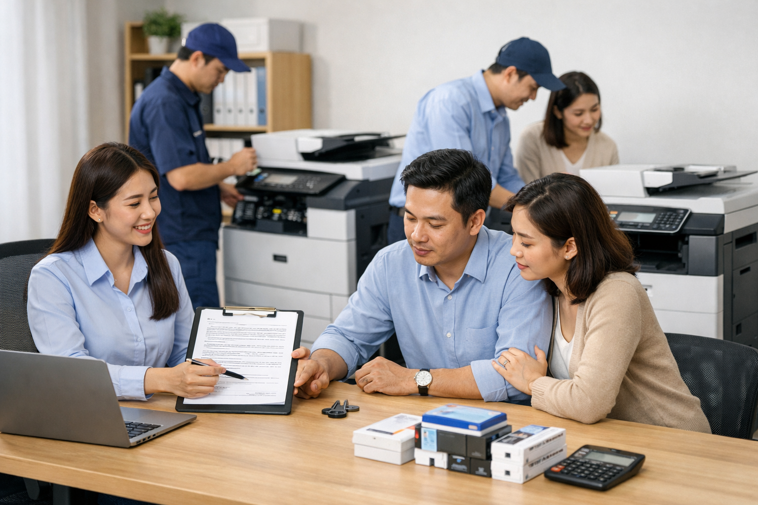 kinh nghiệm thuê máy photocopy Hiệp Thạnh - Quy Trình Thuê Máy Photocopy Hiệp Thạnh