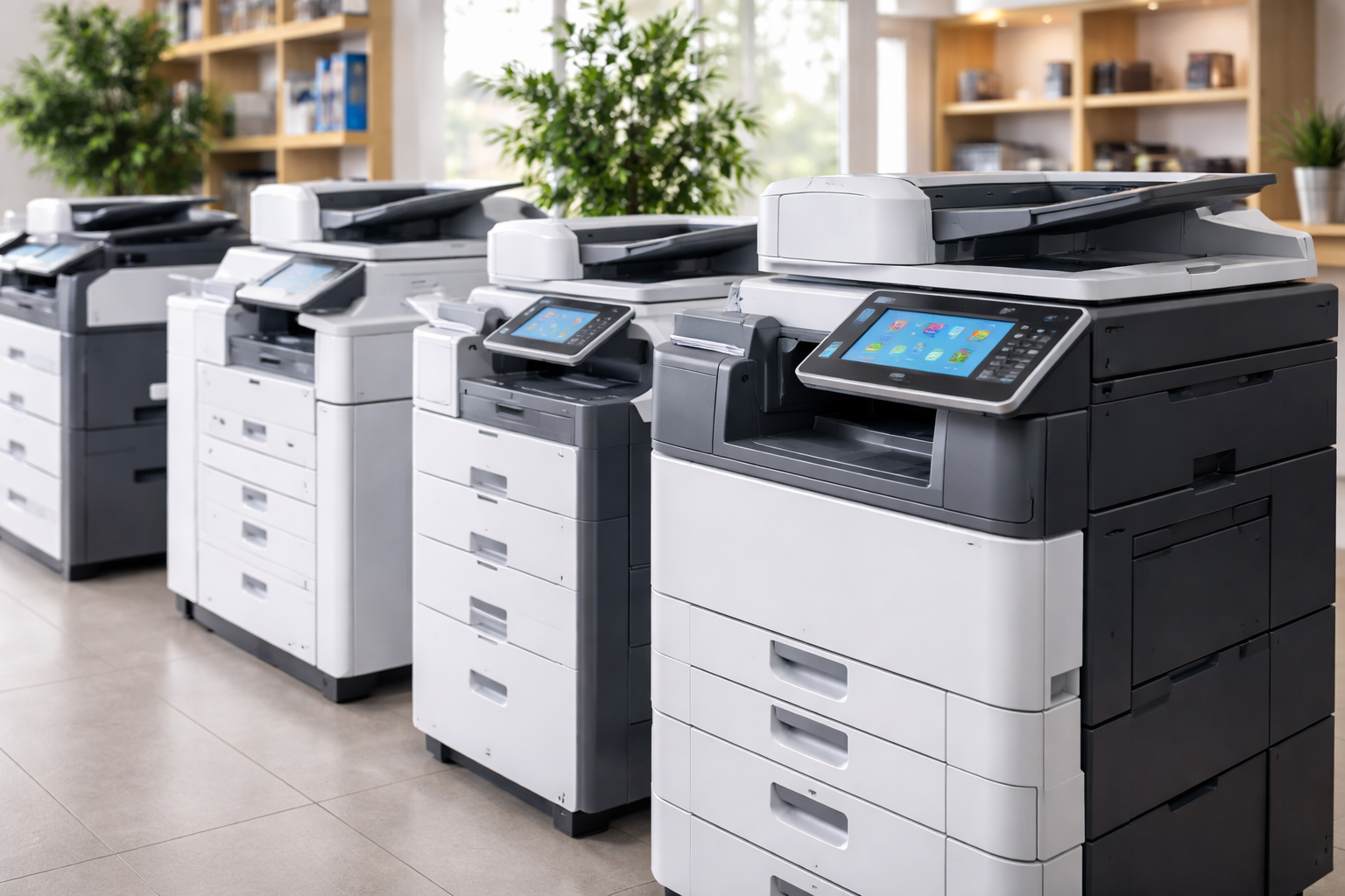 địa chỉ thuê photocopy Hiệp Thạnh uy tín - Các loại máy photocopy cho thuê tại Hiệp Thạnh