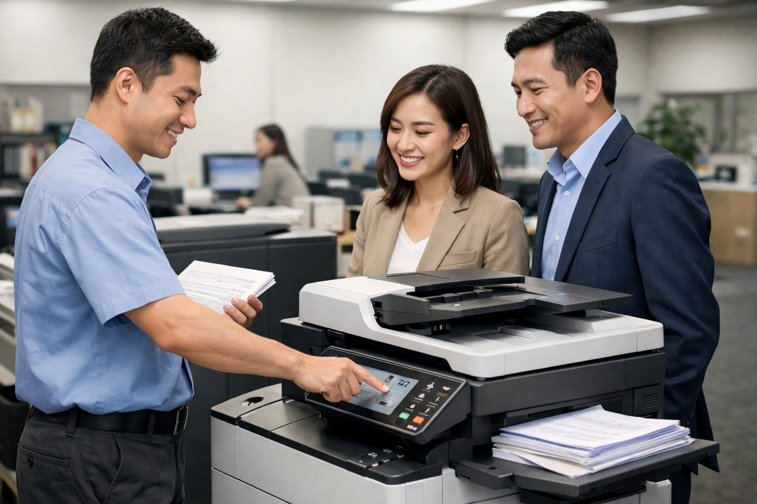 bảng giá thuê máy photocopy Hiệp Thạnh - Lợi ích khi thuê máy photocopy tại Hiệp Thạnh