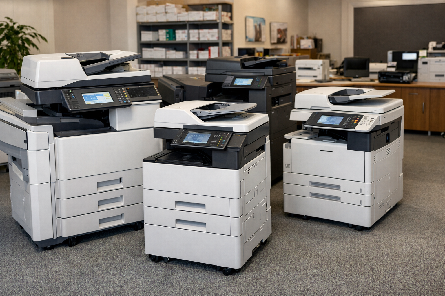 đánh giá thuê máy photocopy Hiệp Thạnh - 2. Các loại máy photocopy cho thuê tại Hiệp Thạnh