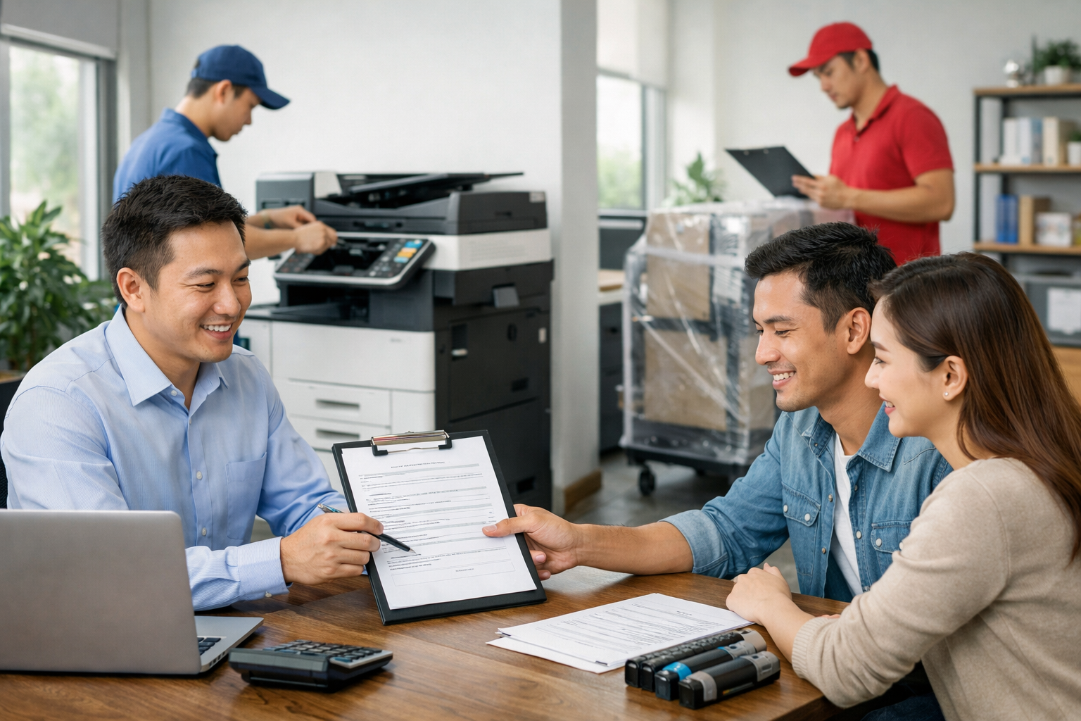 so sánh thuê máy photocopy Hiệp Thạnh - Quy trình thuê máy photocopy tại Hiệp Thạnh
