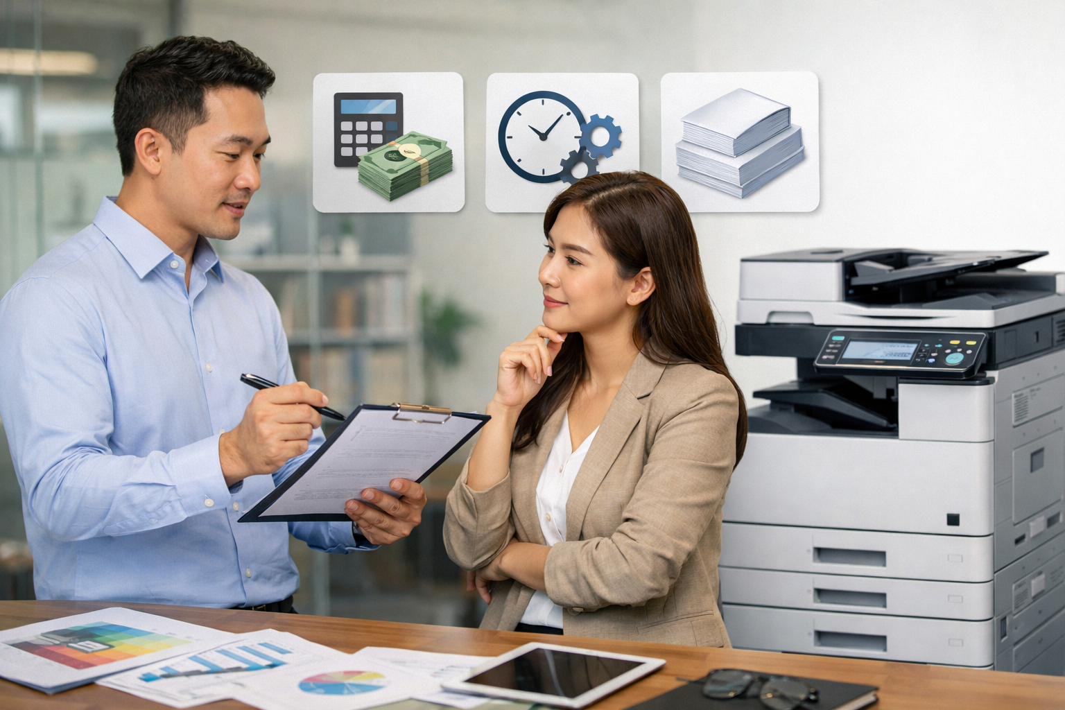 cách chọn thuê máy photocopy Hiệp Thạnh - Các yếu tố cần lưu ý khi chọn thuê máy photocopy Hiệp Thạnh