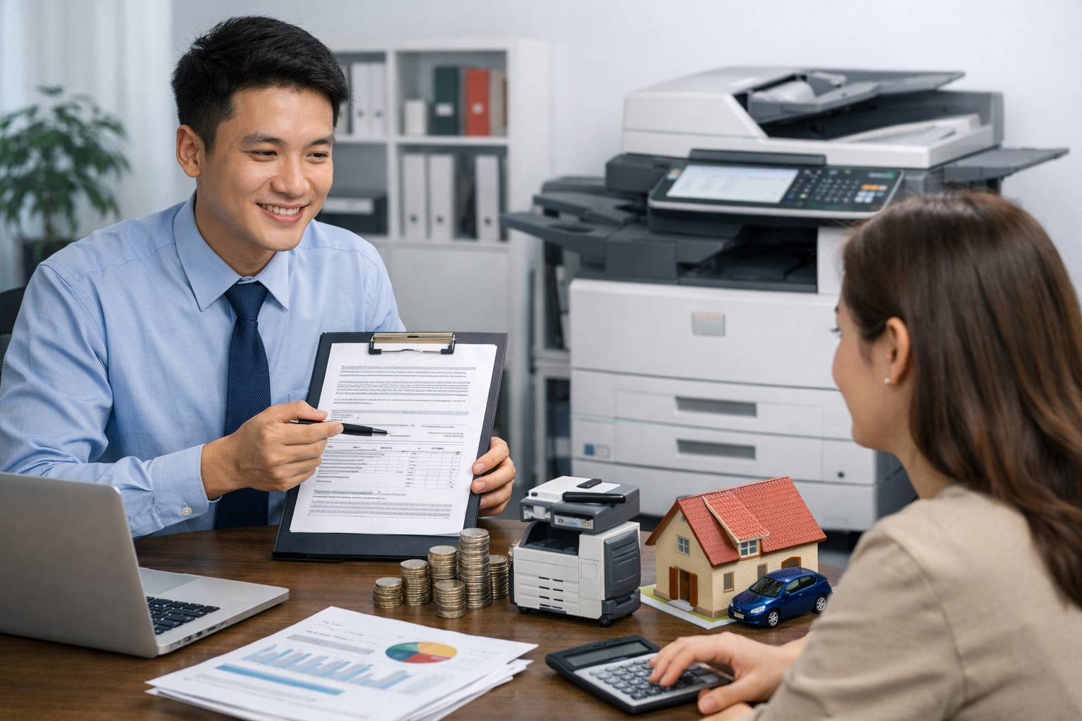 thuê máy photocopy D’Ran bao nhiêu tiền - Những yếu tố quyết định giá thuê máy photocopy tại D’Ran