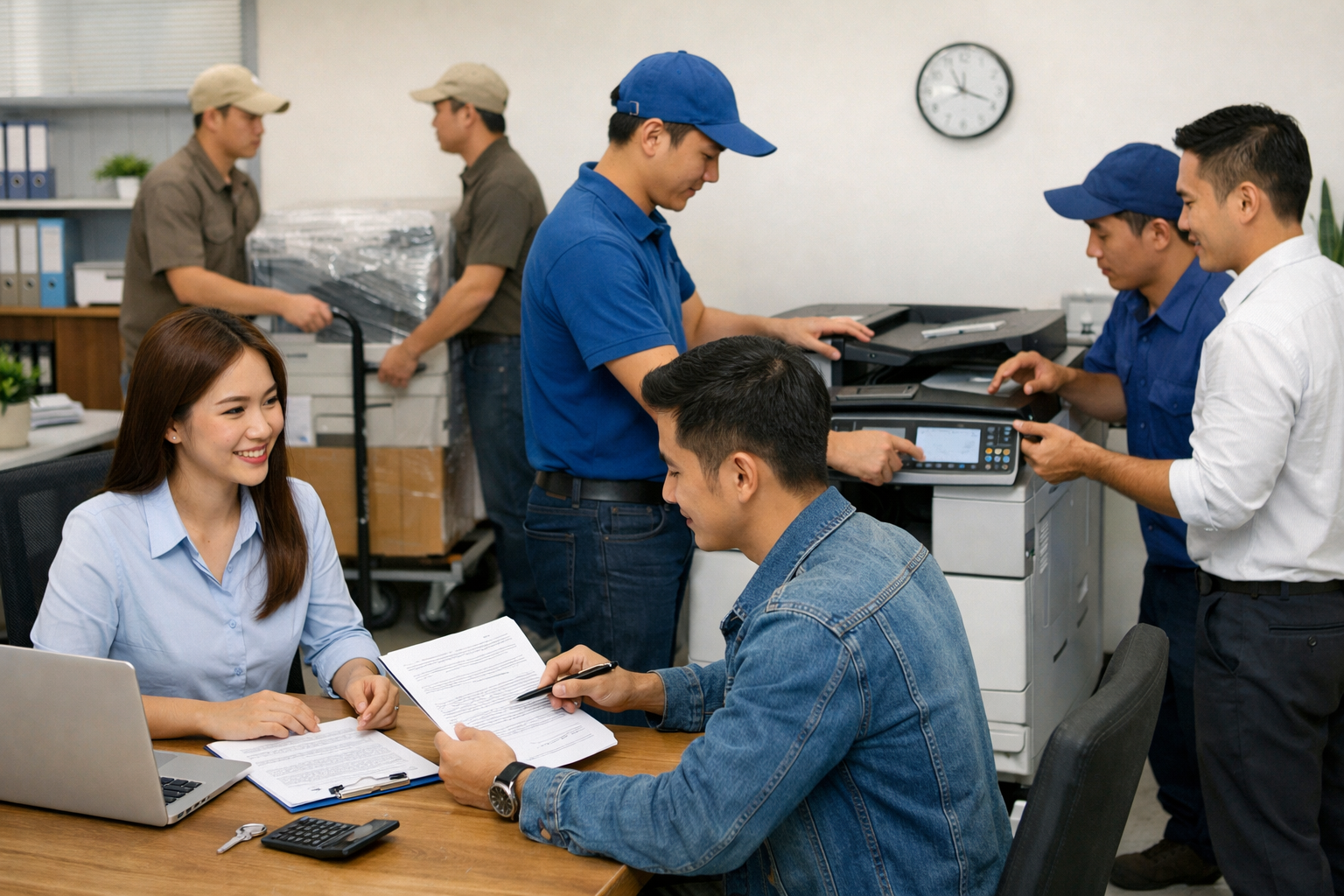 thuê máy photocopy D’Ran bao nhiêu tiền - Quy trình thuê máy photocopy tại D’Ran từ A đến Z