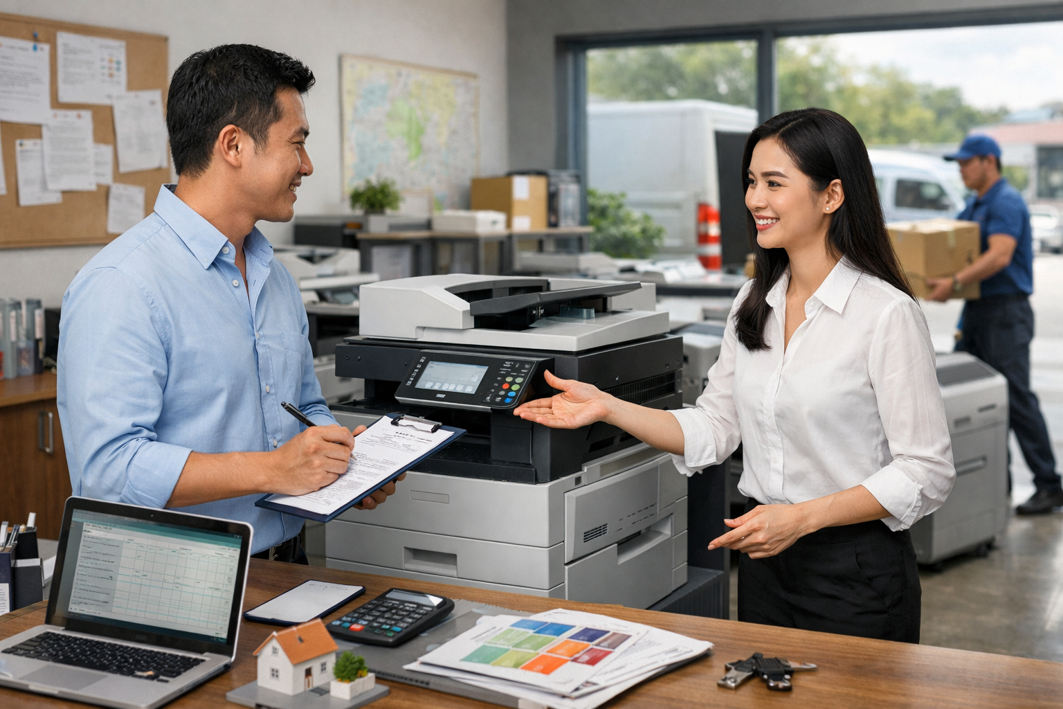 cách chọn thuê máy photocopy D’Ran - Các bước để thuê máy photocopy tại D’Ran Lâm Đồng