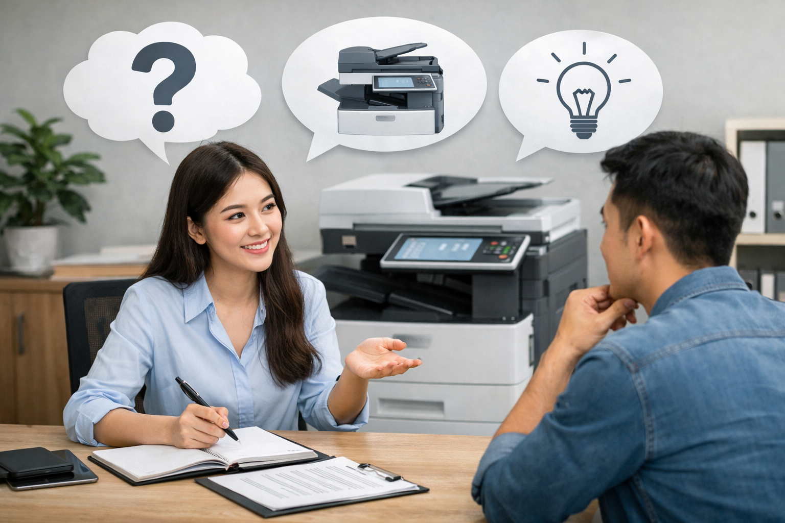 cách chọn thuê máy photocopy D’Ran - Câu hỏi thường gặp (FAQ)