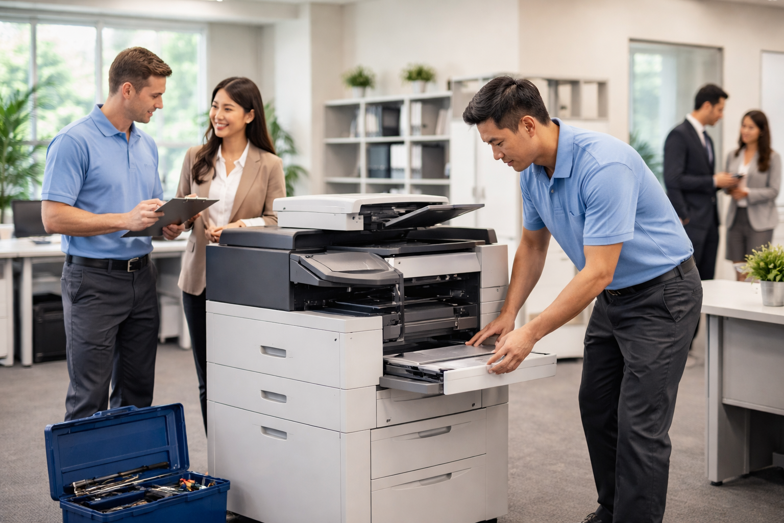 thuê máy photocopy Quảng Lập uy tín - Các công ty cho thuê máy photocopy uy tín tại Quảng Lập