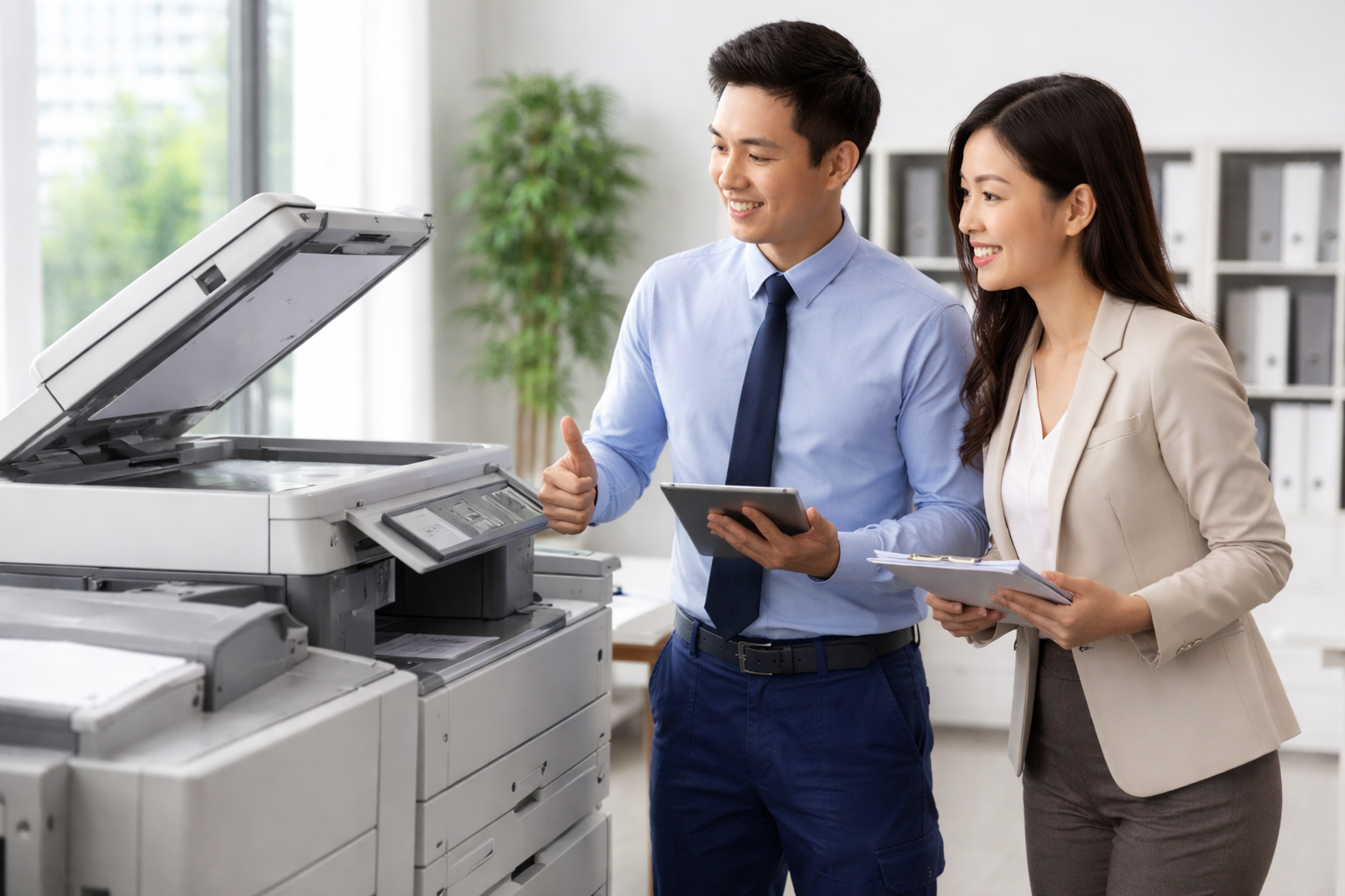 đánh giá thuê máy photocopy Quảng Lập - Đánh giá chất lượng dịch vụ cho thuê máy photocopy tại Quảng Lập