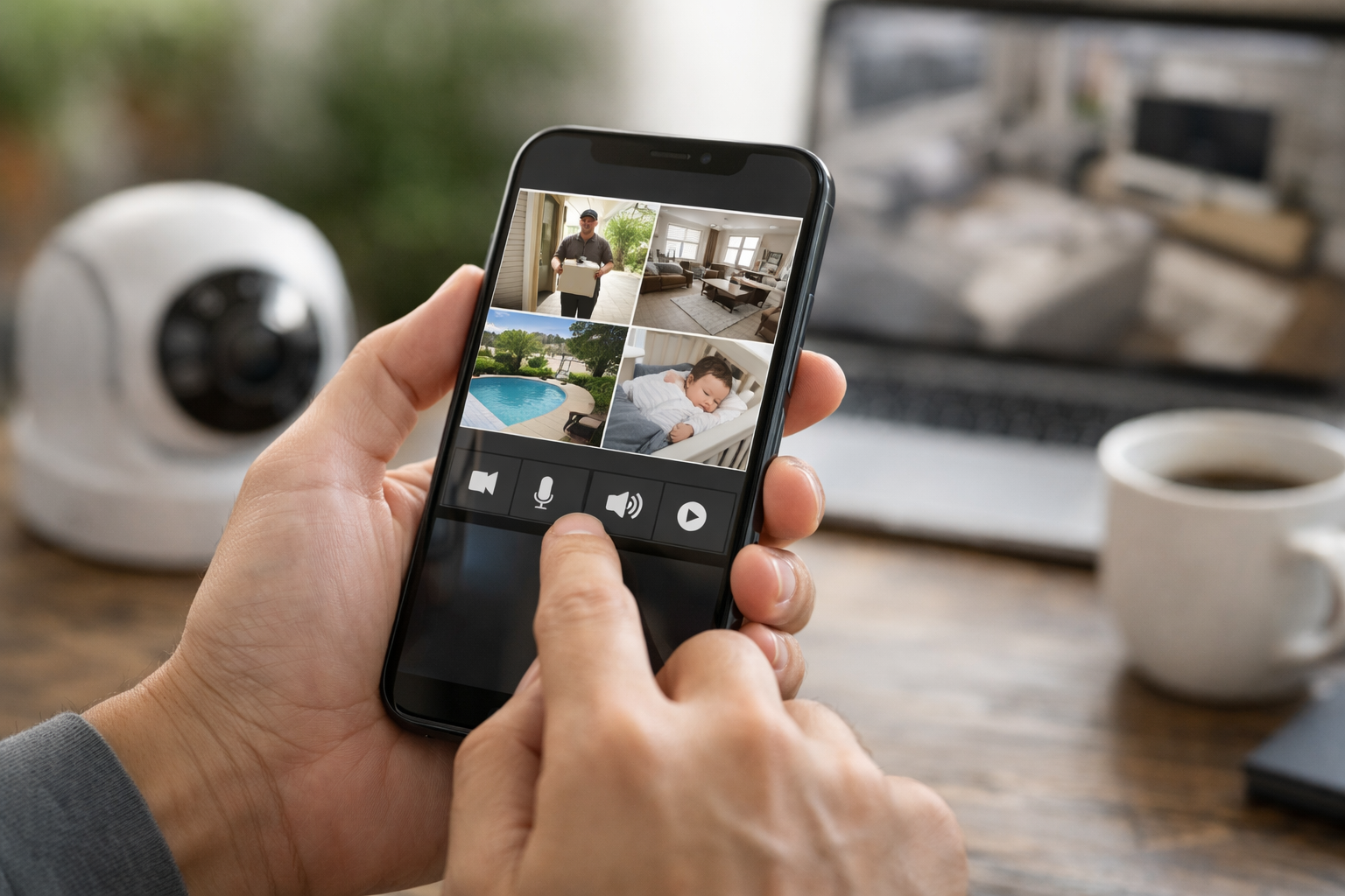 camera quan sát có xem qua điện thoại được không - Những tính năng hữu ích khi xem camera trên điện thoại