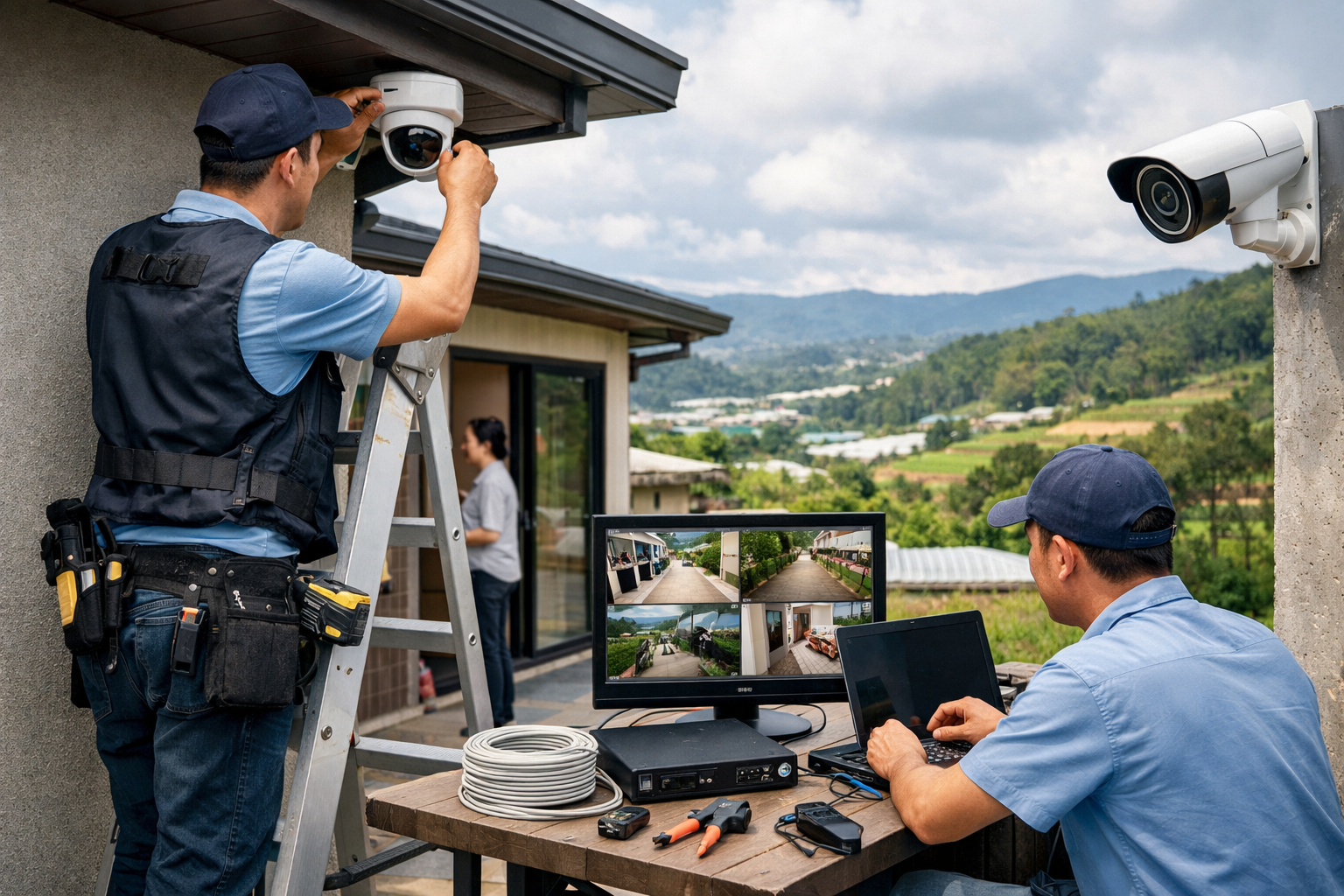 lắp camera trọn gói tại Lâm Đồng - Quy trình lắp camera trọn gói chuyên nghiệp tại Lâm Đồng
