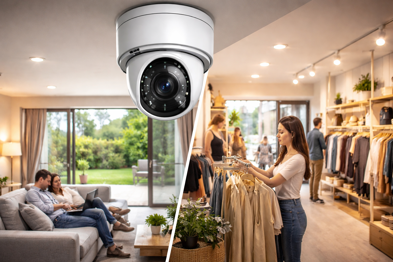 lắp camera xoay 360 tại Lâm Đồng - Lợi ích khi lắp camera xoay 360 cho nhà ở và cửa hàng