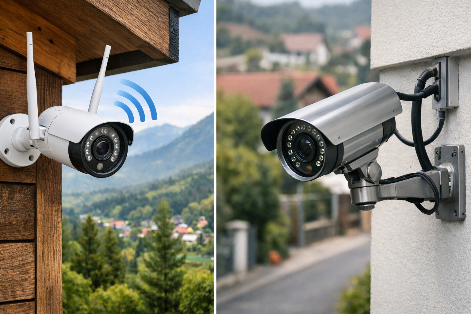 lắp camera wifi ngoài trời Lâm Đồng - Camera wifi ngoài trời là gì? Có gì khác so với camera thông thường?