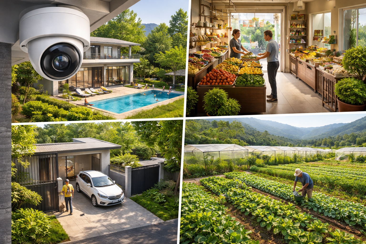 lắp camera Imou tại Lâm Đồng - Những khu vực nên lắp camera Imou để giám sát hiệu quả