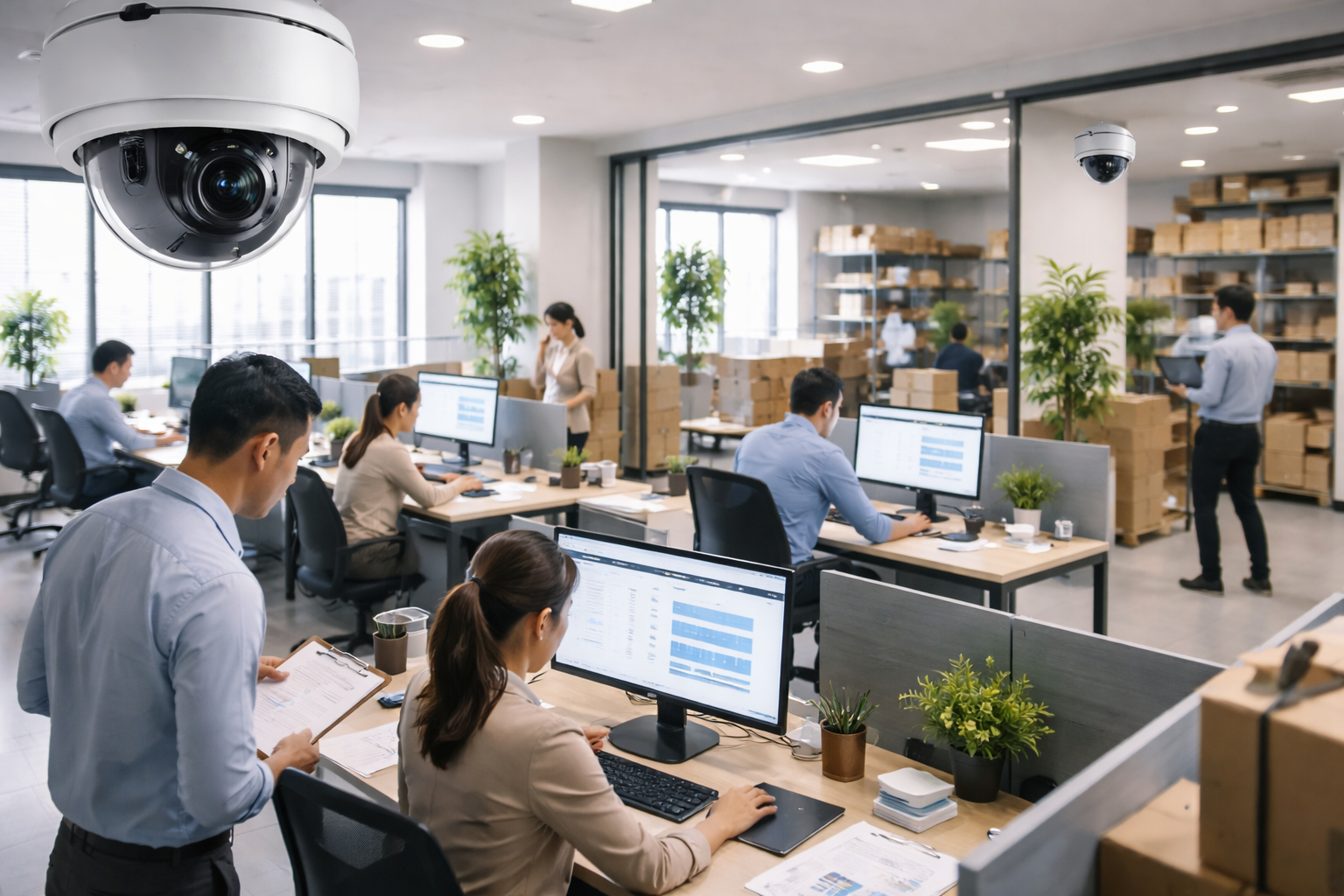 lắp camera quản lý nhân viên tại Lâm Đồng - Những khu vực quan trọng nên lắp camera để quản lý nhân viên hiệu quả