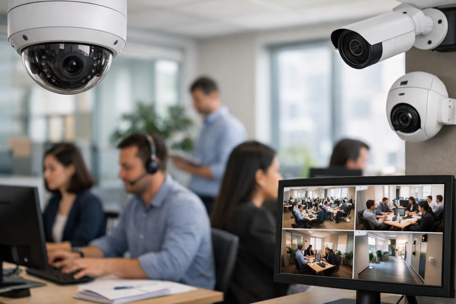 lắp camera quản lý nhân viên tại Lâm Đồng - Các loại camera phù hợp để quản lý nhân viên hiện nay