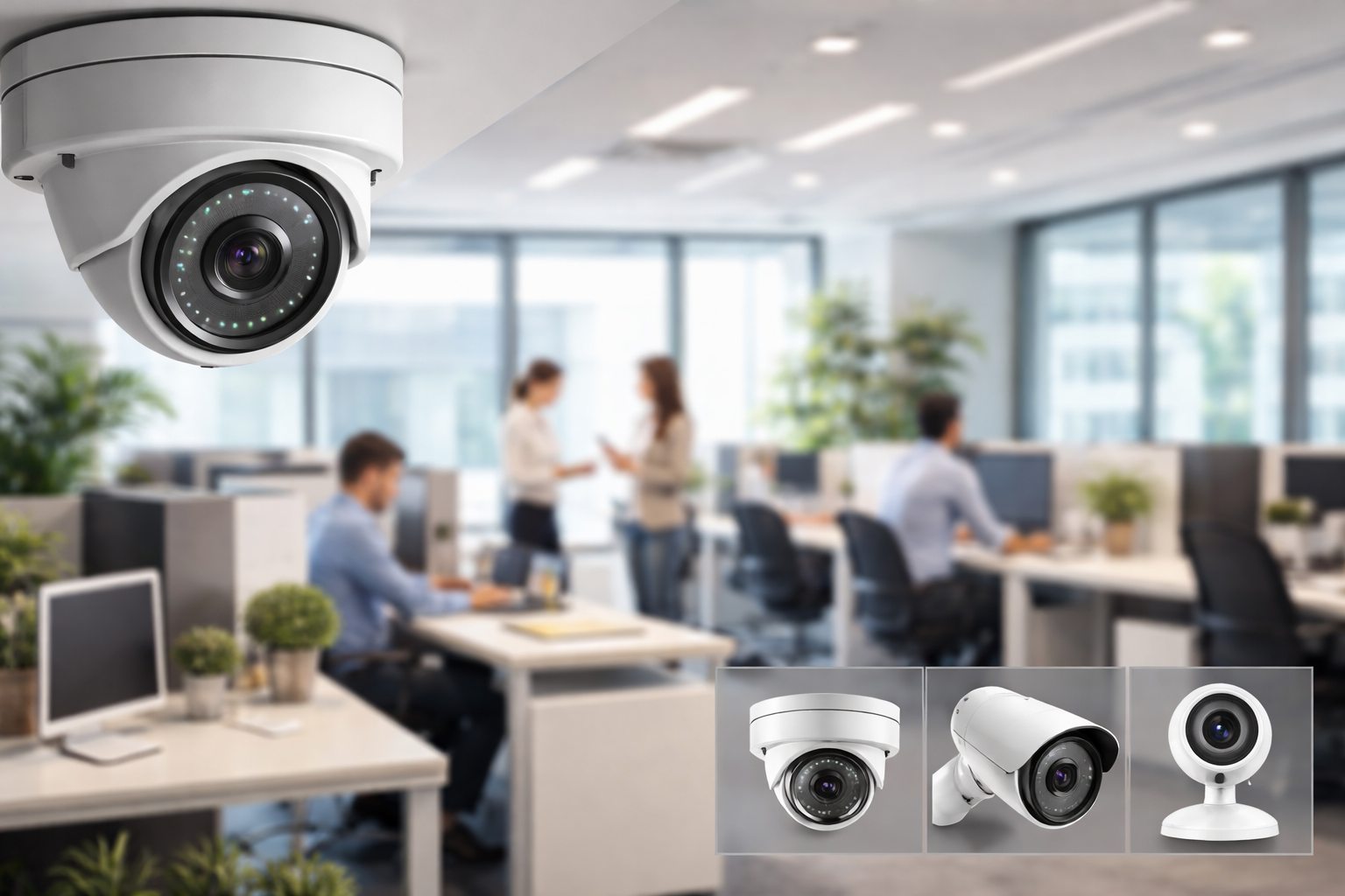 lắp camera giám sát văn phòng tại Lâm Đồng - Các loại camera phù hợp để lắp cho văn phòng hiện nay